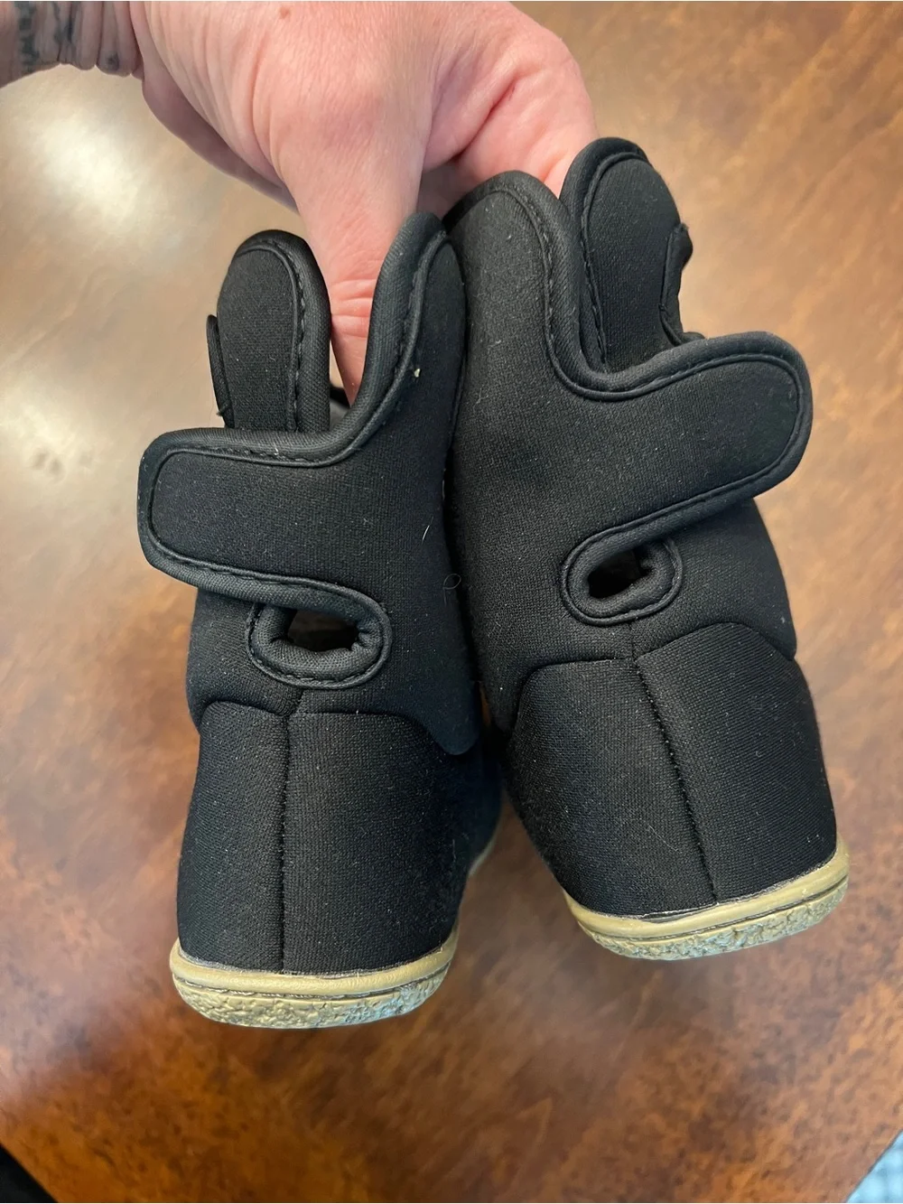 BOGS Baby Bogs Classic Solid Waterproof Boots Infant Toddler Size 8 Black